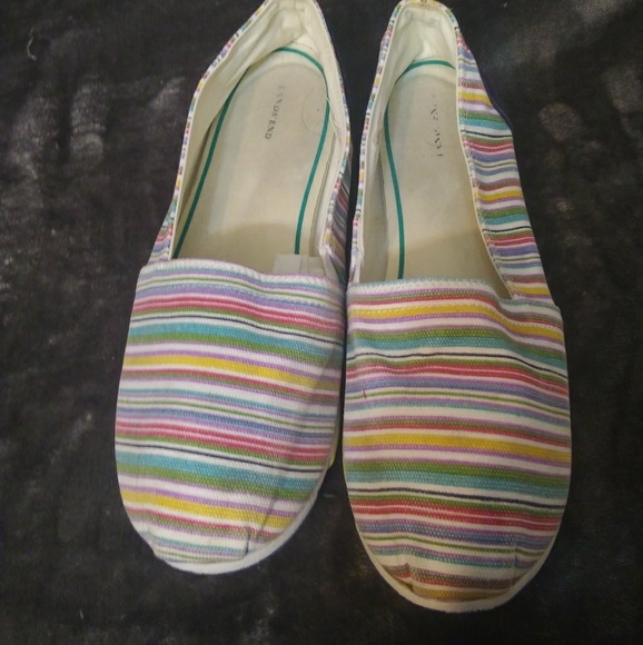 Lands' End Shoes - 🔅3 for $12 deal🔅Lands Ends Stripped  Flats 👞